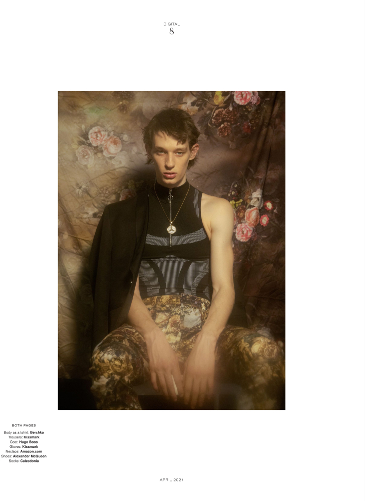 Man of Metropolis April '21 photo by Wanda Martin stylist Kiss Mark Man of Metropolis April '21 photo by Wanda Martin stylist Kiss Mark