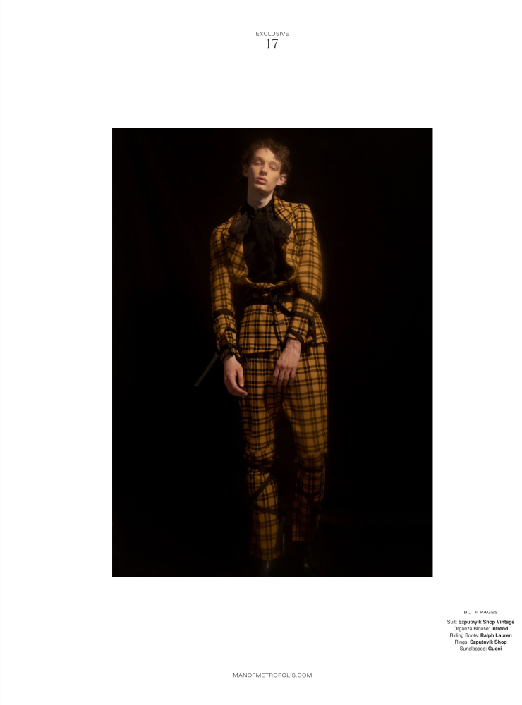 Man of Metropolis April '21 photo by Wanda Martin stylist Kiss Mark Man of Metropolis April '21 photo by Wanda Martin stylist Kiss Mark
