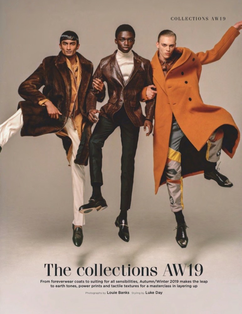 British GQ Magazine Photographed by Louie Banks Styled by Luke Day British GQ Magazine Photographed by Louie Banks Styled by Luke Day