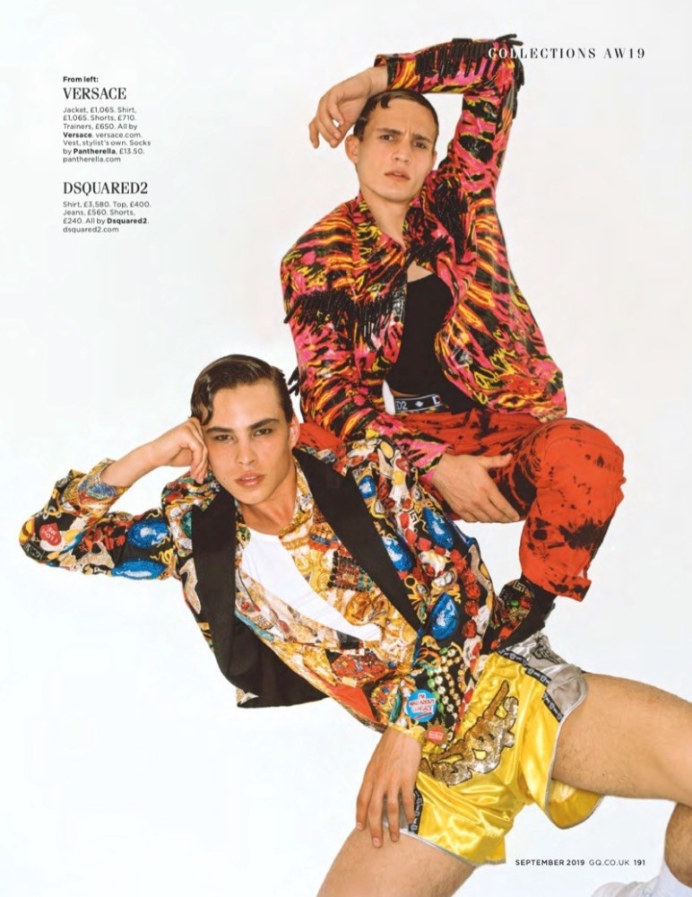British GQ Magazine Photographed by Louie Banks Styled by Luke Day British GQ Magazine Photographed by Louie Banks Styled by Luke Day
