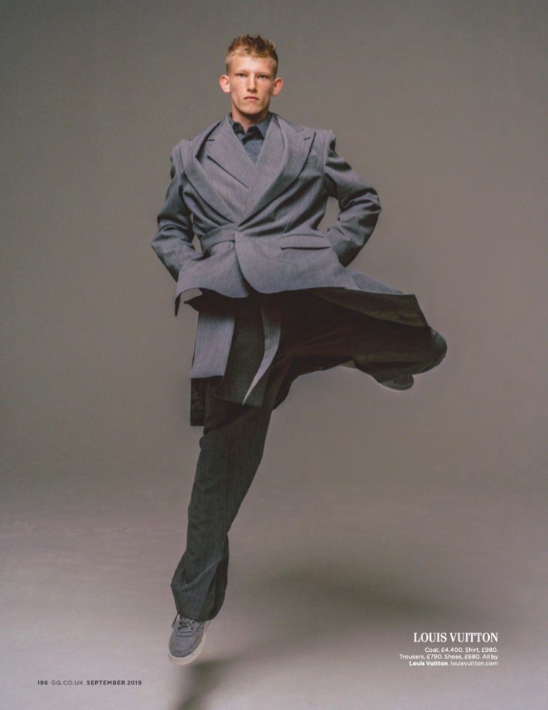British GQ Magazine Photographed by Louie Banks Styled by Luke Day British GQ Magazine Photographed by Louie Banks Styled by Luke Day