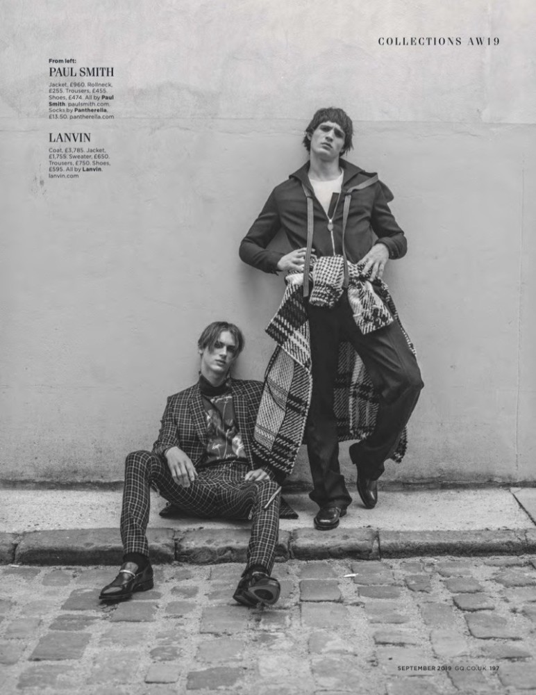 British GQ Magazine Photographed by Louie Banks Styled by Luke Day British GQ Magazine Photographed by Louie Banks Styled by Luke Day